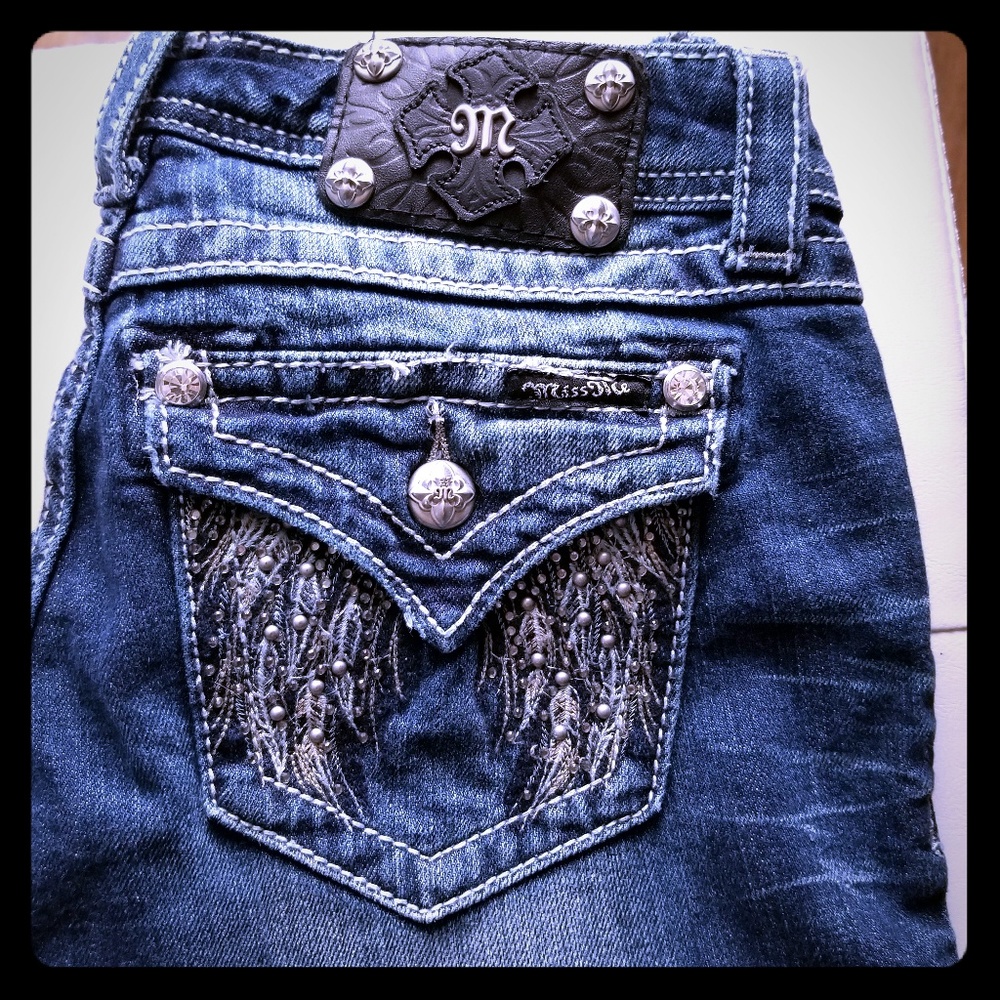 Miss Me Boot Cut Jeans size 26